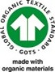 Global Organic Textile Standard made with organic materials  