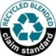 Recycled Claim Standard (RCS) blended