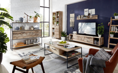 Woonkamer industriële stijl