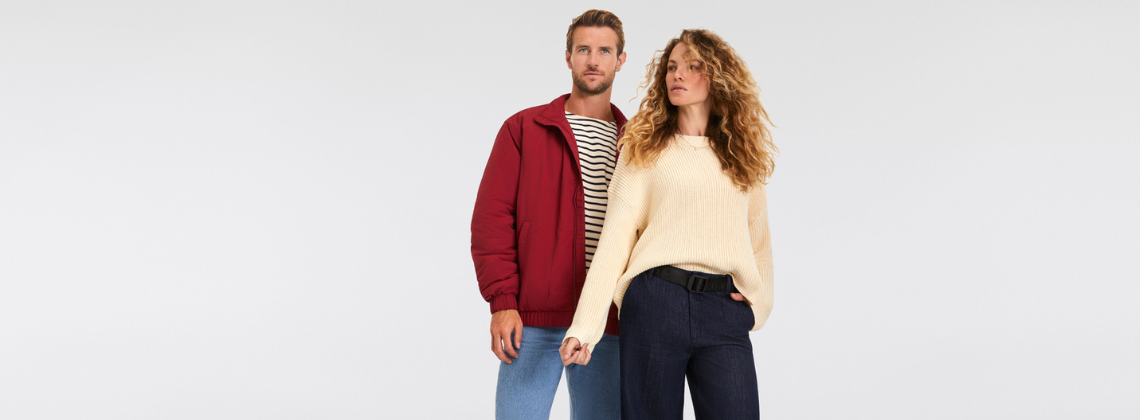 Man en vrouw casual gekleed