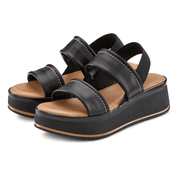 Sandalen met een dikke zool