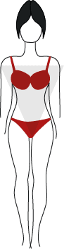 Getekende vrouw diamantfiguur