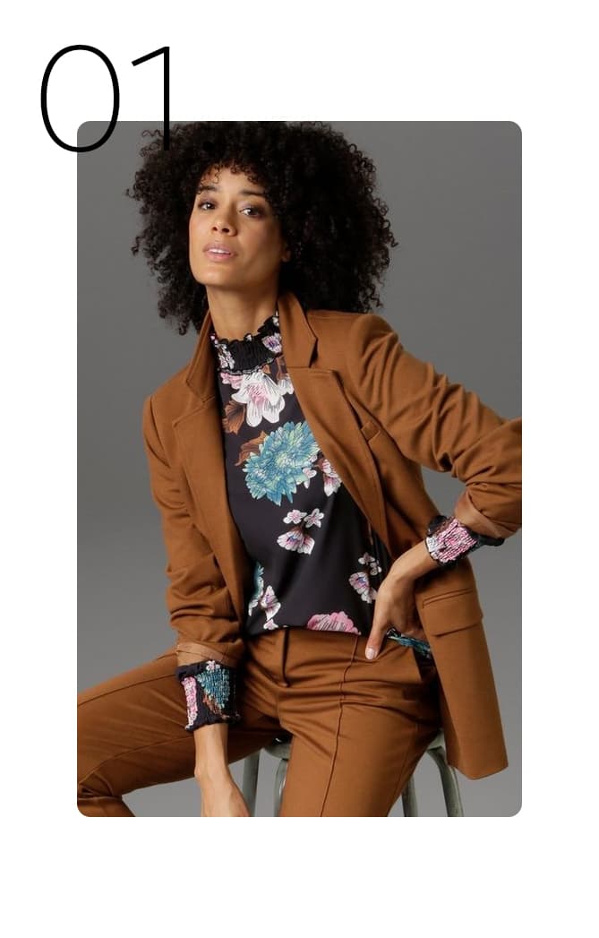 Bruine blazer