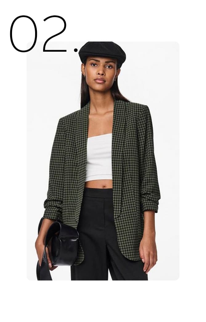 Zwarte blazer