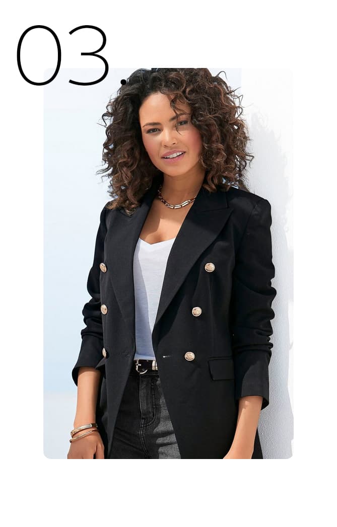 zwarte blazer