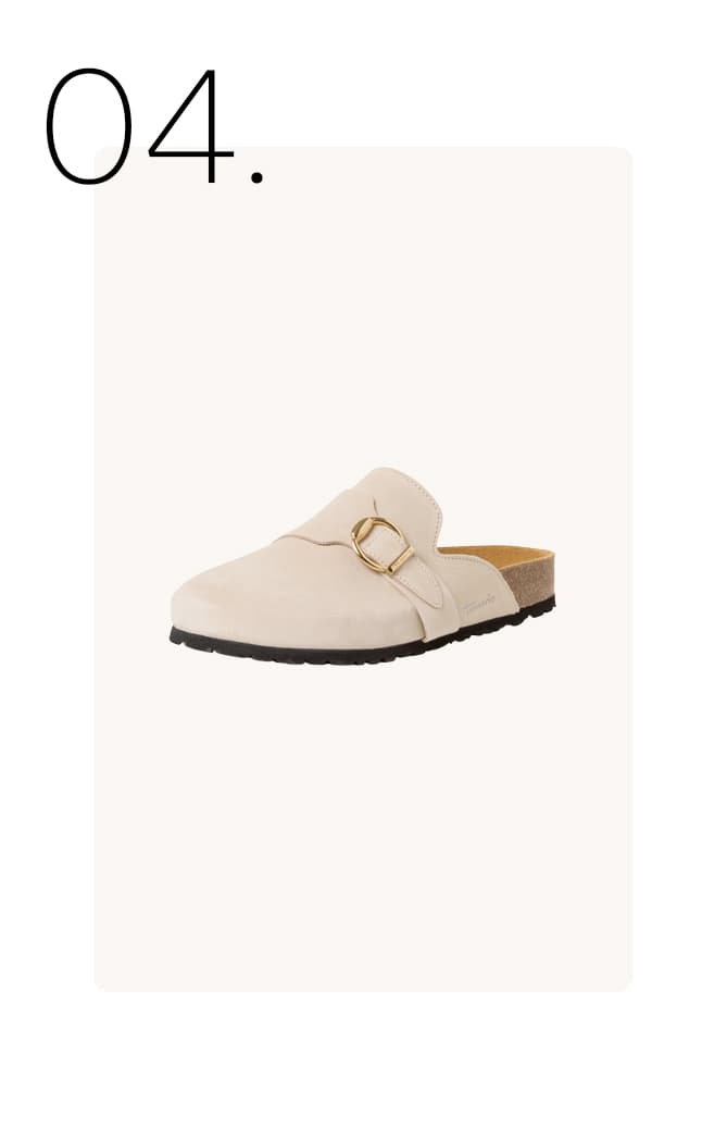Witte clogs