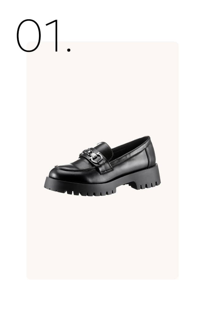 Zwarte loafer