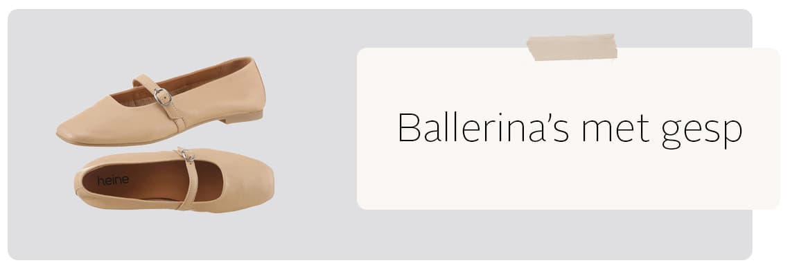 Ballerina’s met gesp