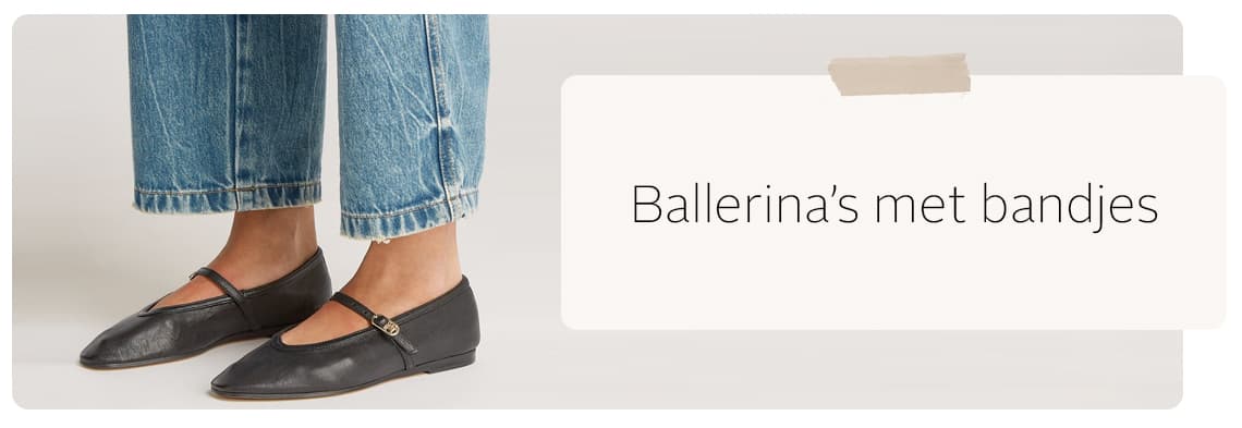 Ballerina’s met bandjes