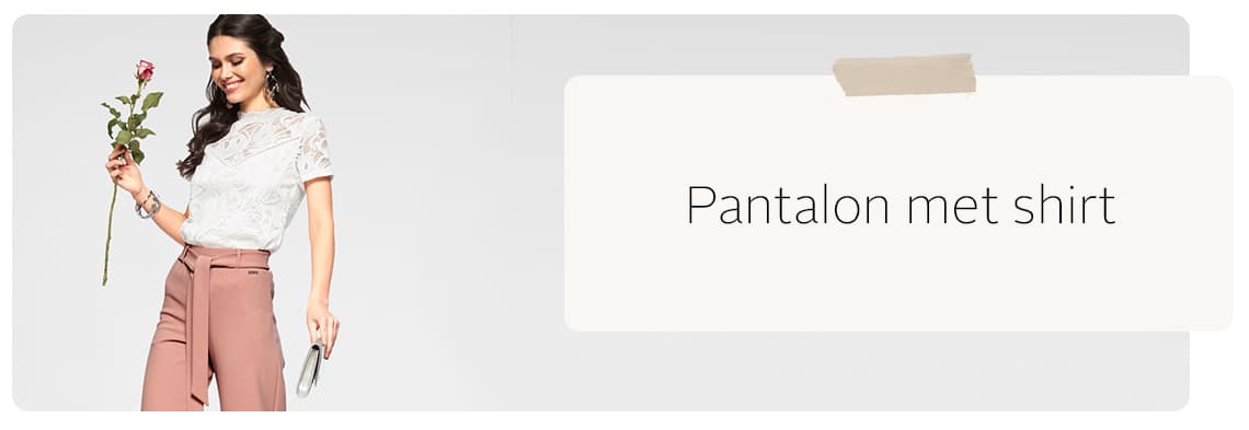 Pantalon met shirt