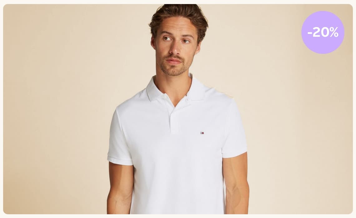 Korting op shirts van Tommy Hilfiger