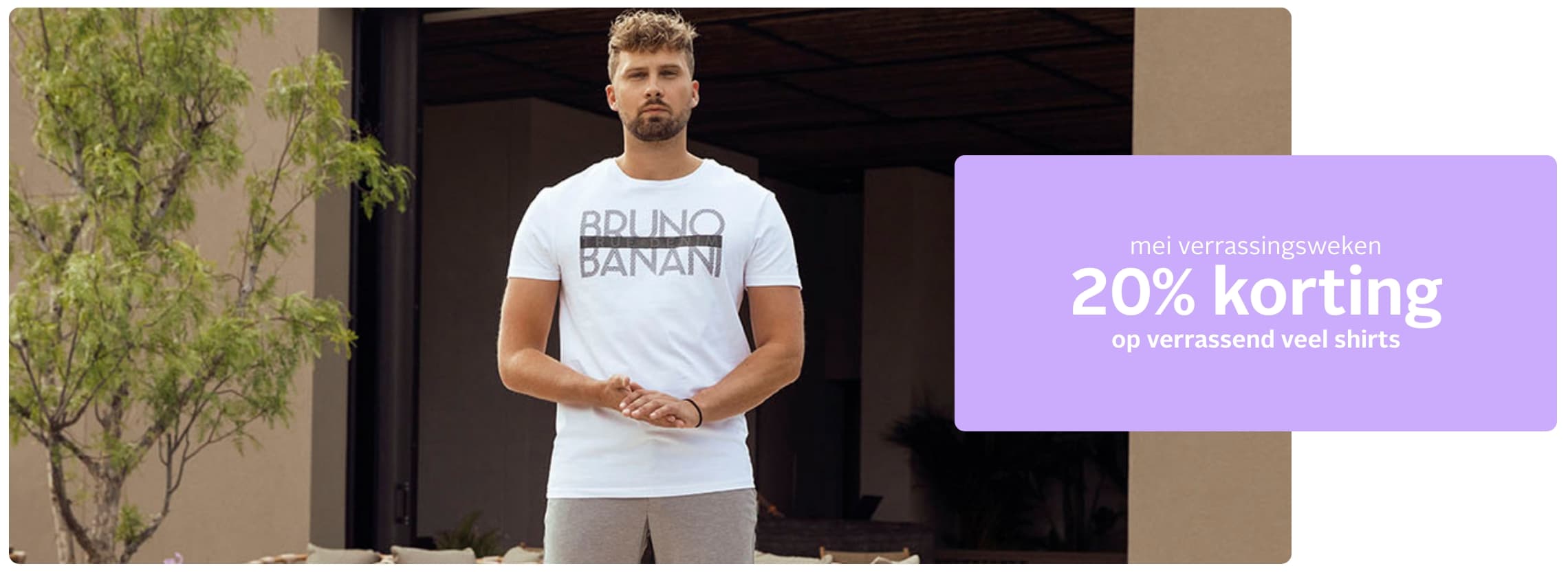 Korting op heren shirts