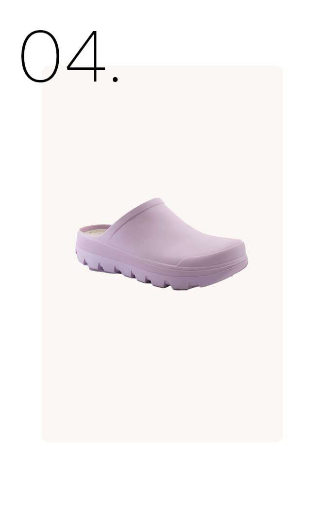 Waterdichte clogs 
