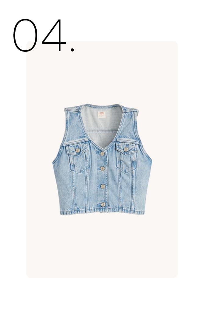 jeansgilet 