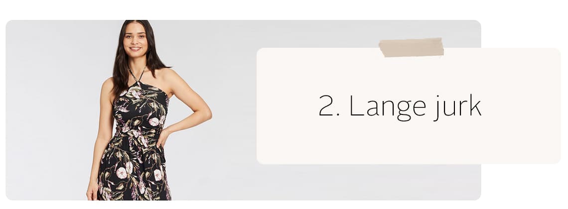 Lange jurk 