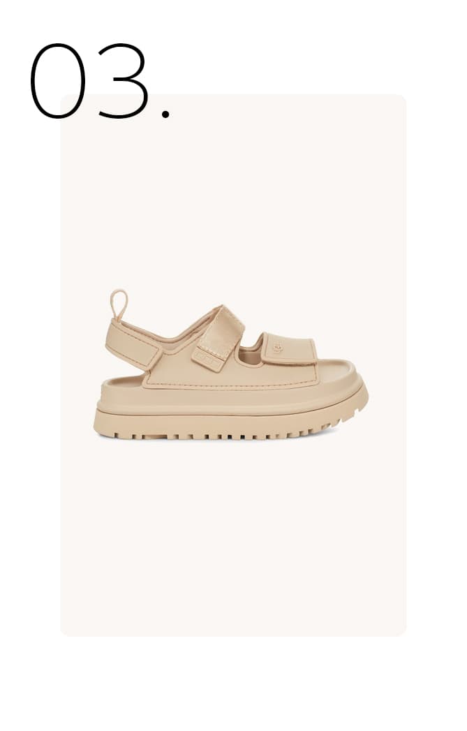 Ugg badslippers met klittenband