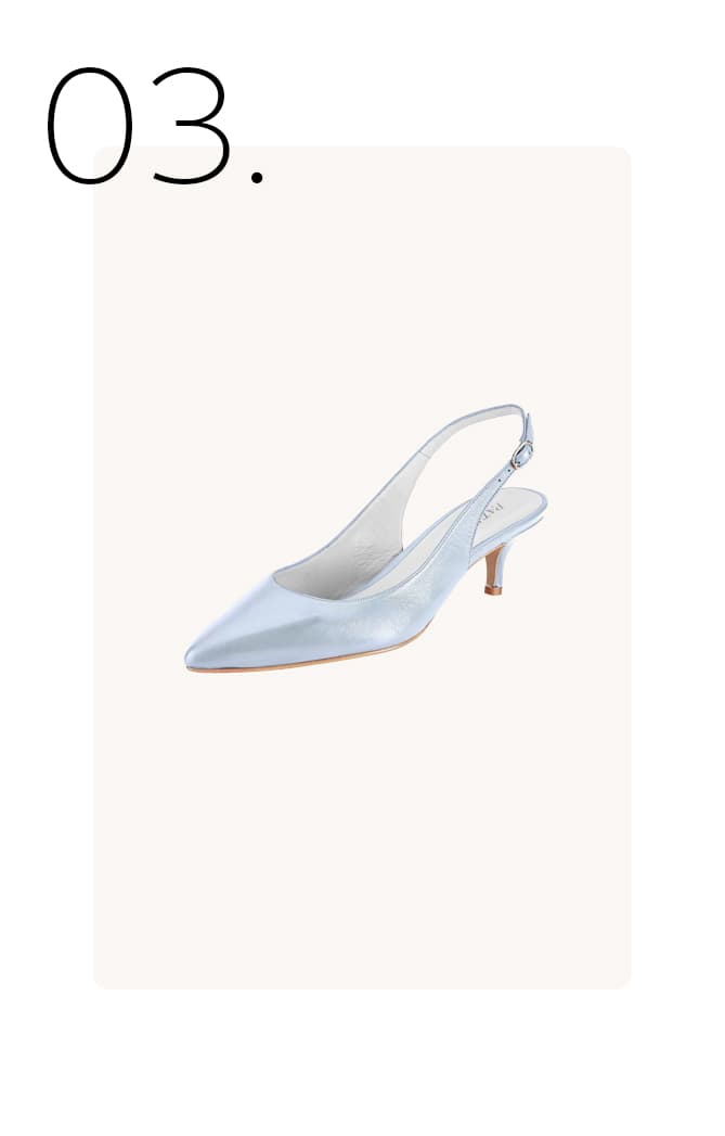 Slingback pumps