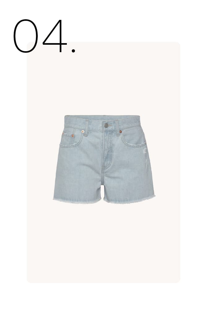 Jeansshort 