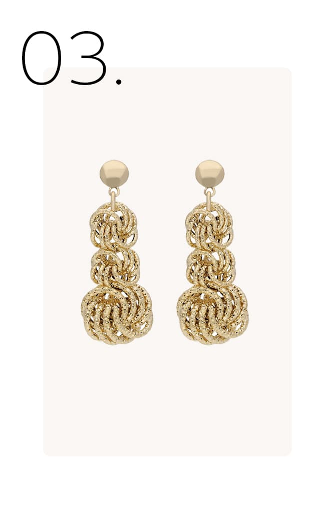 Oorbellen koningsketting