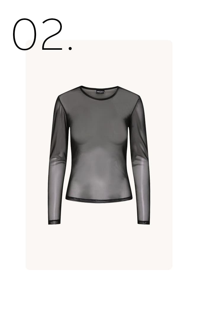 Shirt met lange mouwen 
