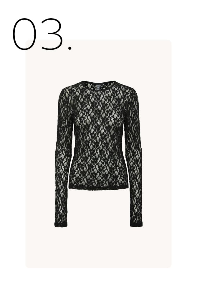 Shirt met lange mouwen 