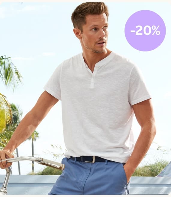 Korting op herenshirts 