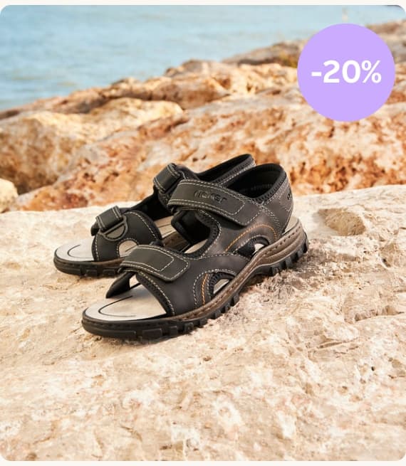 Korting op sandalen