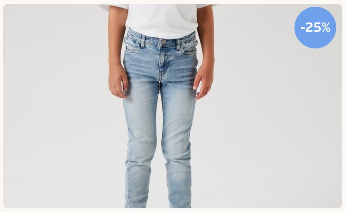 Korting op jongens jeans