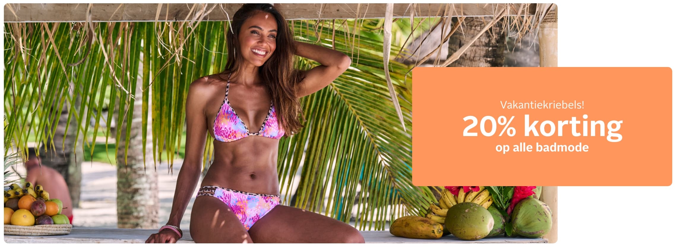 Korting op bikini's 