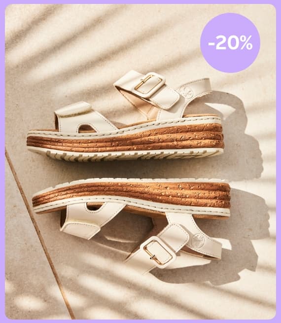 Korting op sandalen