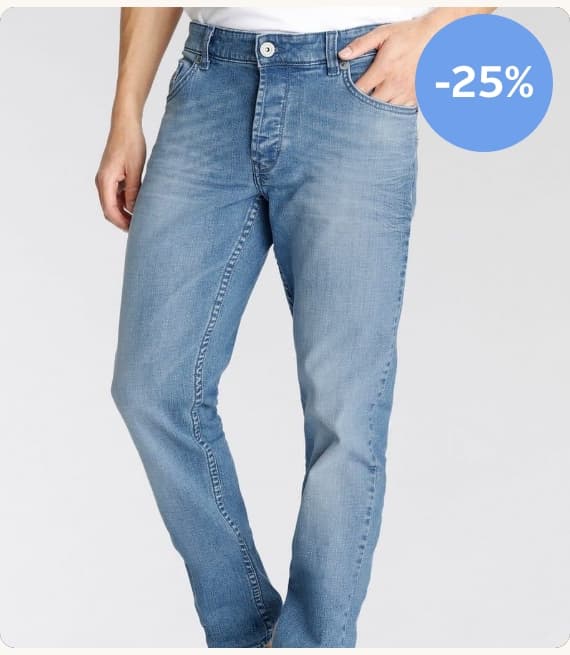 Korting op jeans 