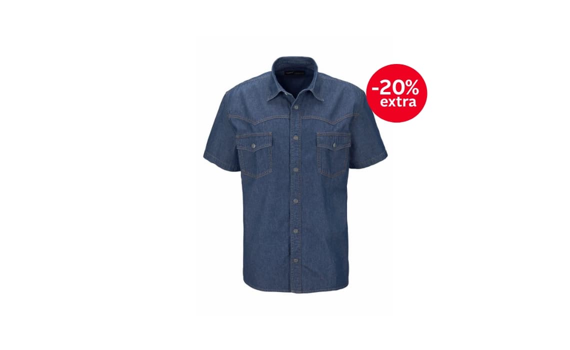 Arizona jeans overhemd korte mouwen