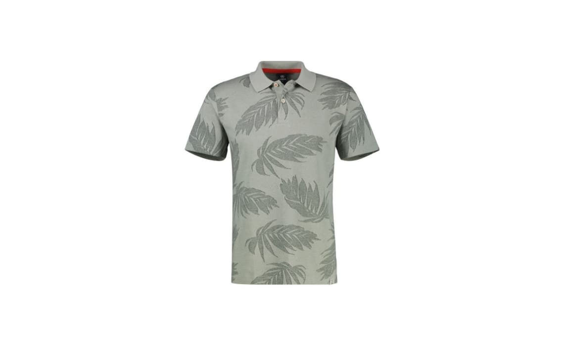 Lerros Jacquard poloshirt 