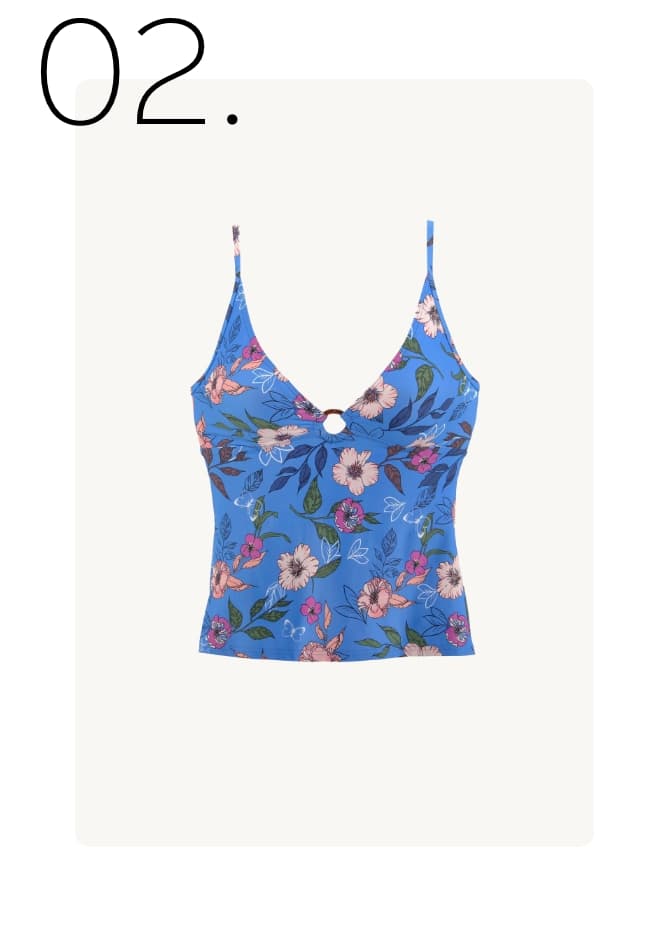 Tankini met beugel