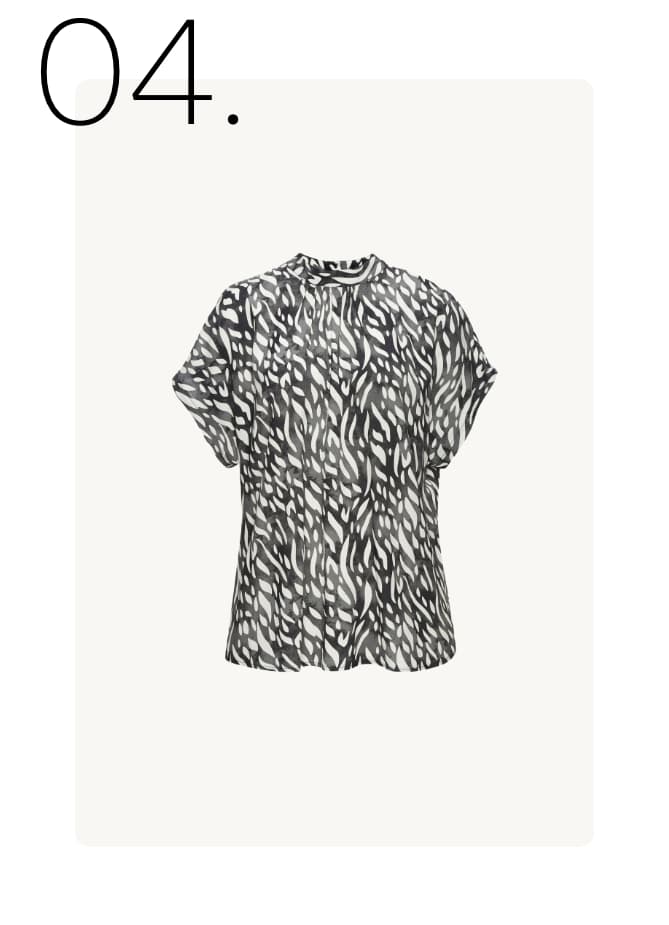 04. Zwart wit blouse