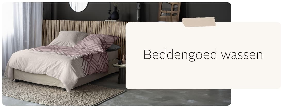 Beddengoed wassen 
