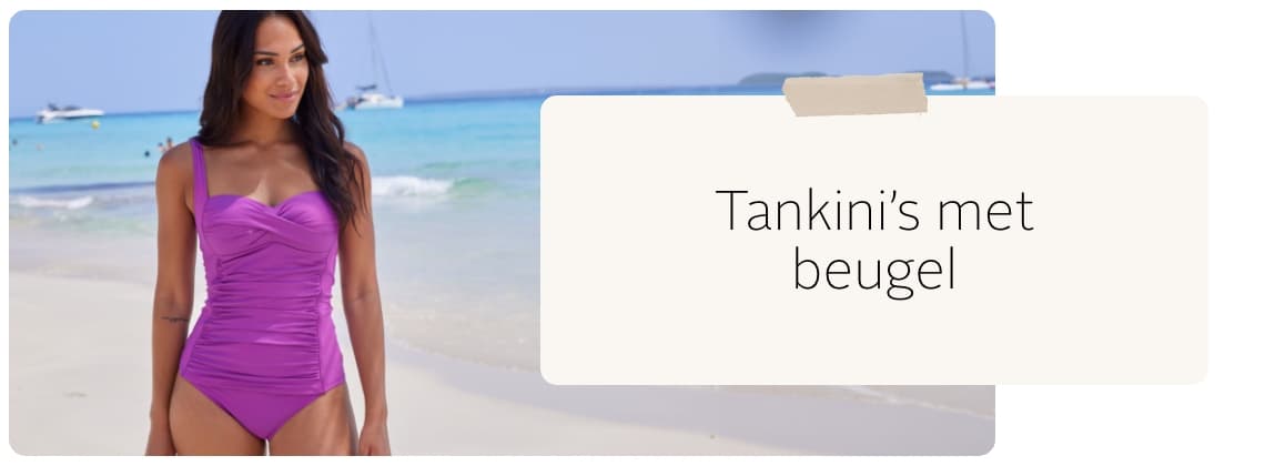 Tankini's met beugel 
