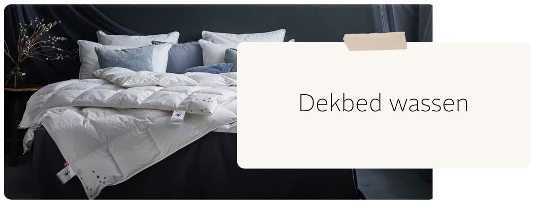 Dekbed wassen