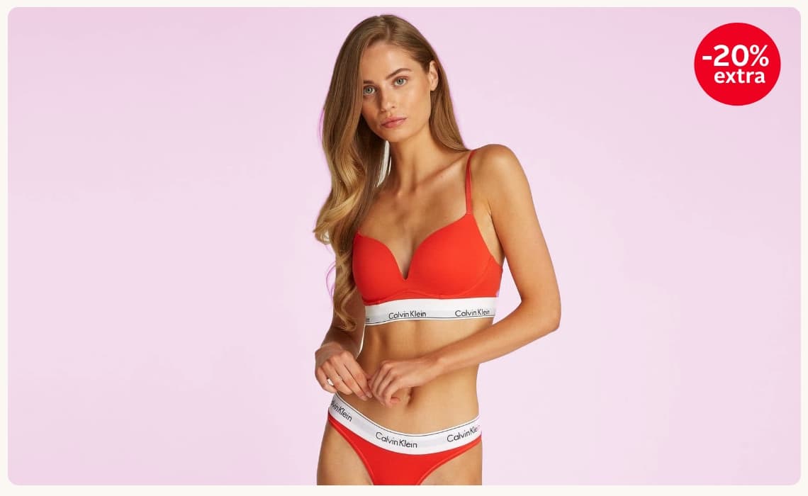 Sale deals lingerie Calvin Klein