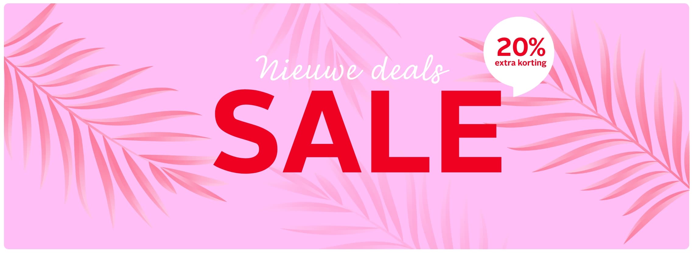 SALE - 20% extra korting 