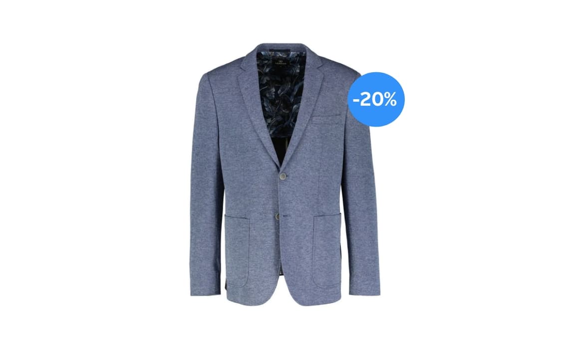 Jersey colbert blazer 