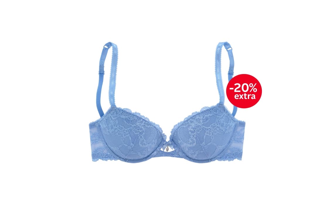 Lascana kanten push-up-bh