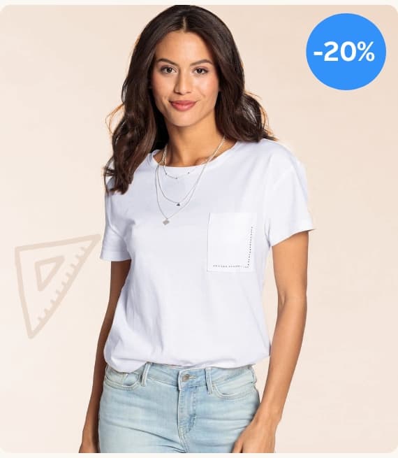 Stapelkorting op shirts