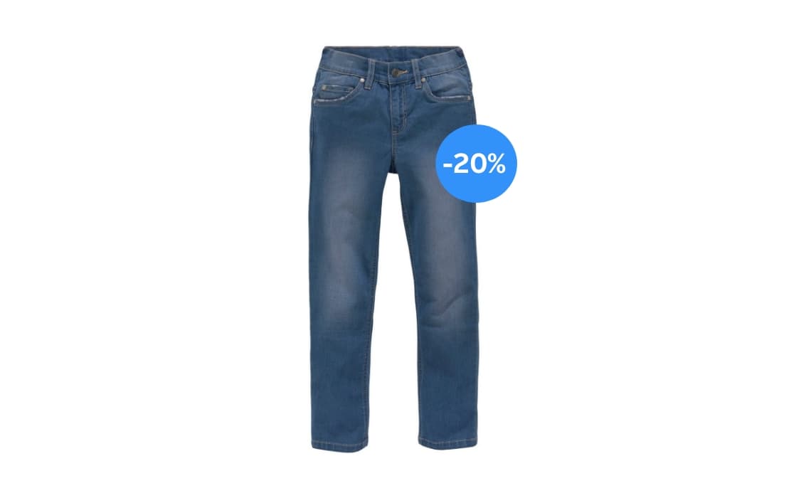 DELMAO Stretch jeans Straight-fit