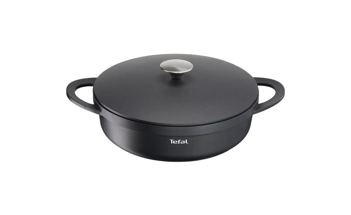 Tefal Serveerpan Trattoria stoofpan 28 cm hoge rand