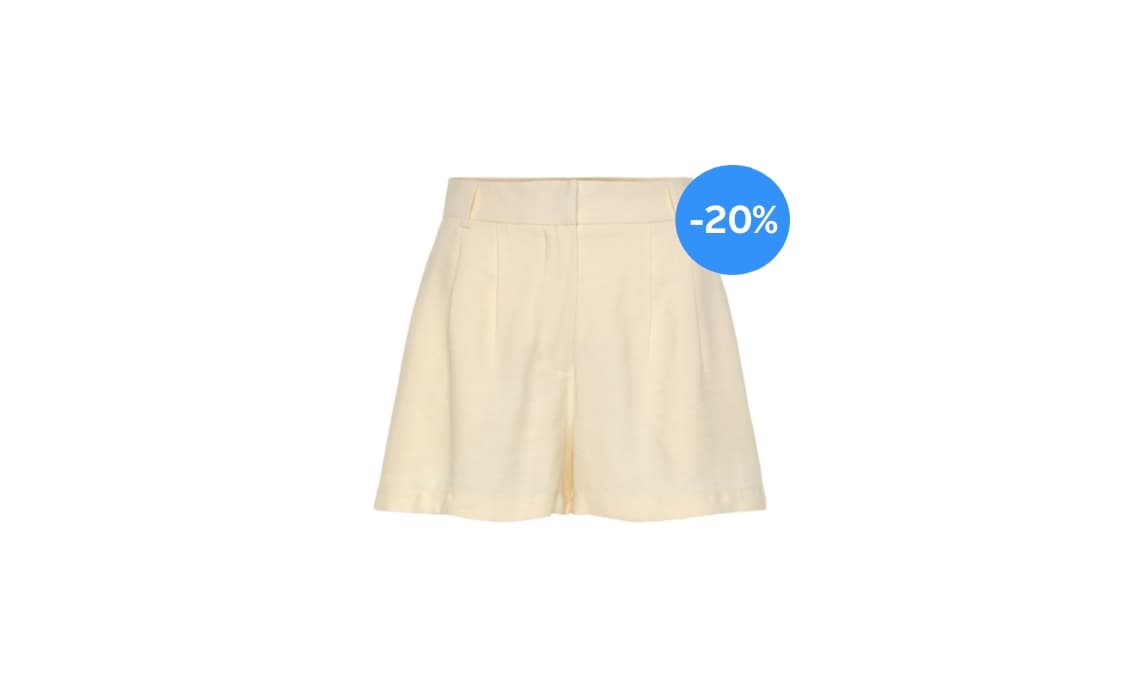 Lascana Geweven short