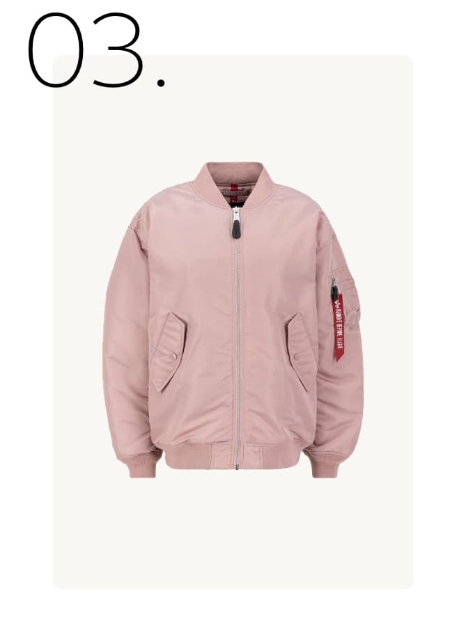 Bomberjack roze