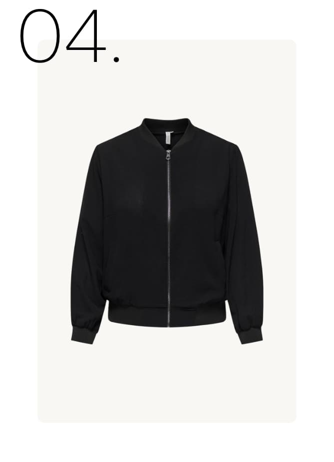 Chique jacket zwart