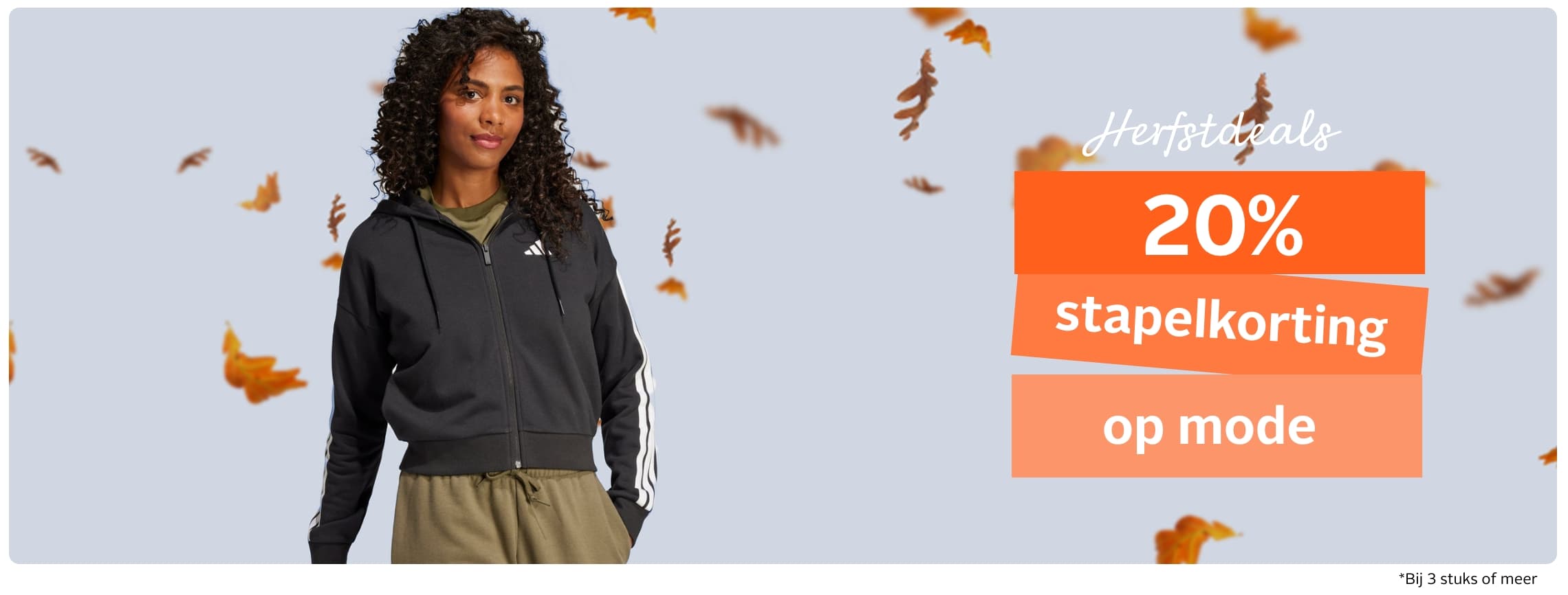 Stapelkorting op sportkleding