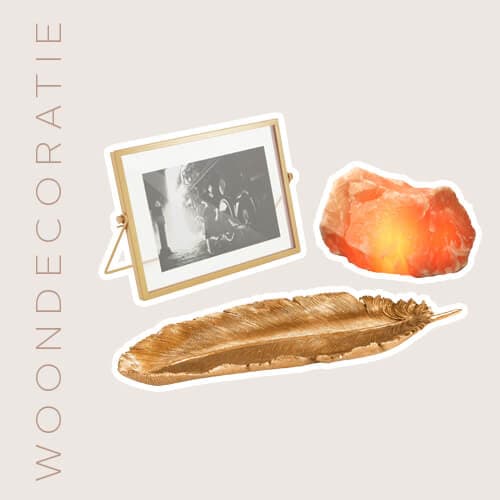 Voorbeelden van woondecoratie voor op een vensterbank